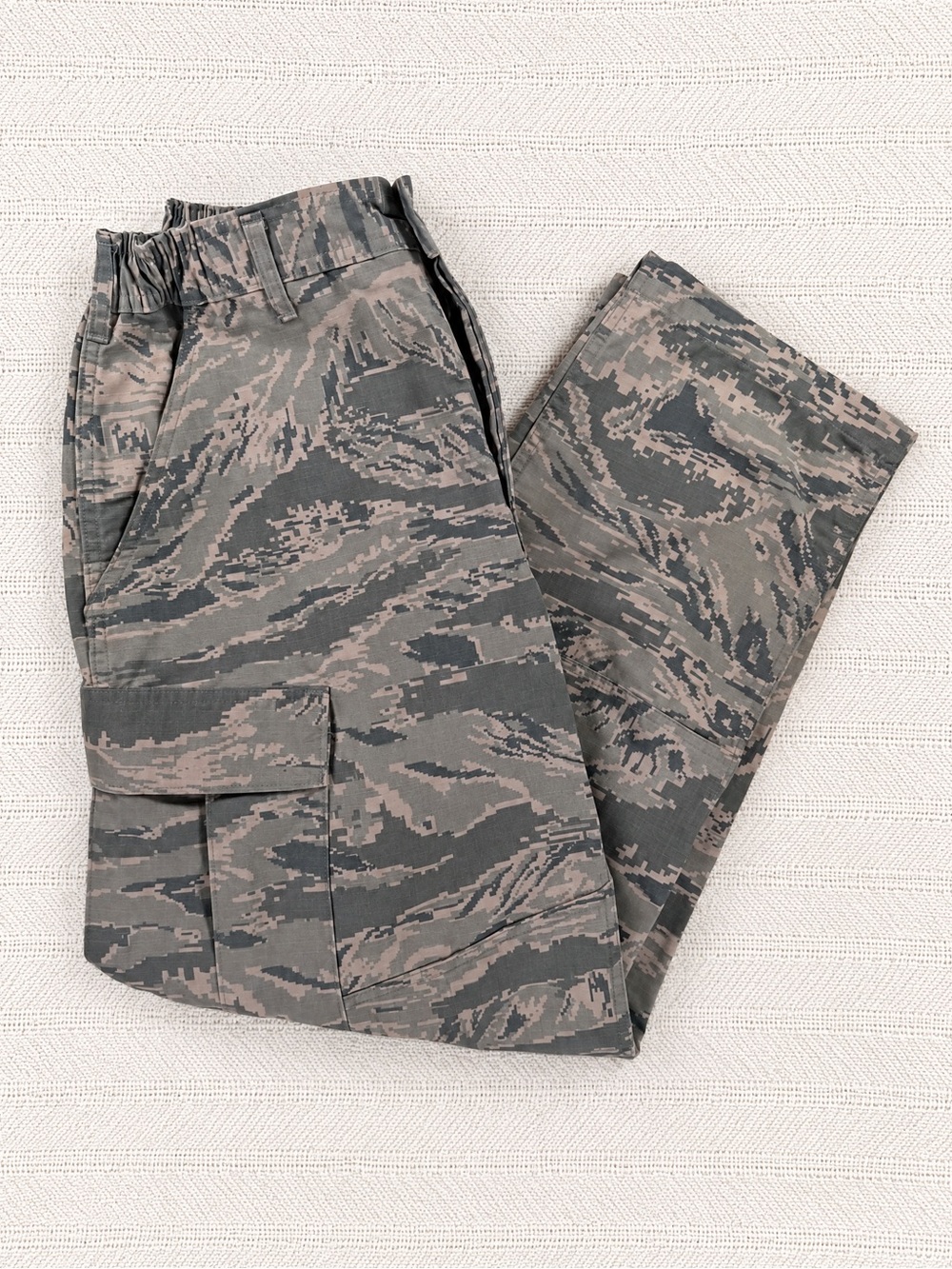 US Military ABU Camo Cargos Utility Trouser Tactical Gorpcore Style Air Force